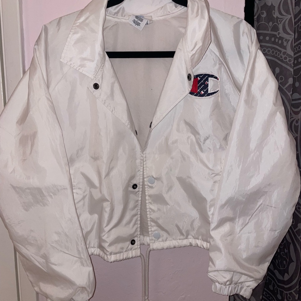 champion women windbreaker, size m
